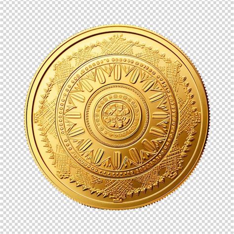 Premium Psd Gold Coin Stack Isolated On Transparent Background