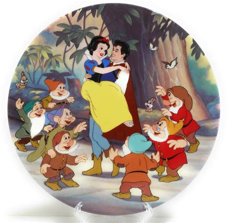 Buy Disney Snow White And The Seven Dwarfs Happy Ending Plate Online