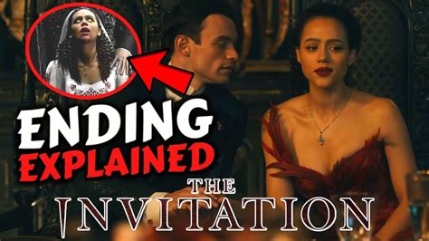 The Invitation 2022 Ending Explained The Dracula Mythos Horror Movie Youtube