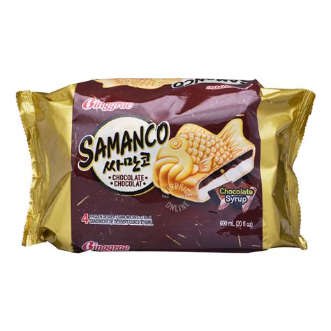 Binggrae Samanco Ice Cream Sandwich Chocolate Ntuc Fairprice