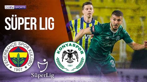 Fenerbahce vs Konyaspor SÜPER LIG HIGHLIGHTS 2 25 2023 beIN