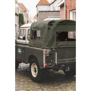 Soft Top Cab Fit No Side Windows Canvas Green For Series Plb