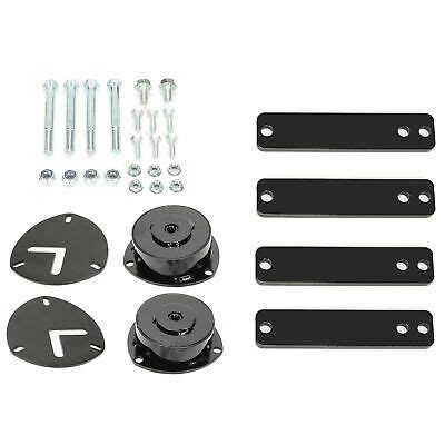 an assortment of hardware and mountings for the front end of a car ...