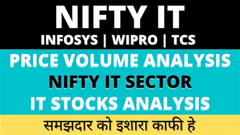 Nifty It Analysis Infy Wipro Tcs Latest Share News Today Why It