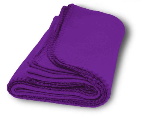 Weather Or Not Accessories Purple Fleece Blanket