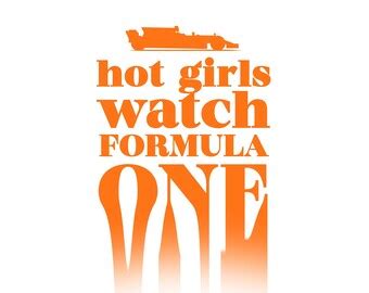 Hot Girls Watch F Formula Wall Art Formula Gifts Formula Decor Race Fan Gift Formula