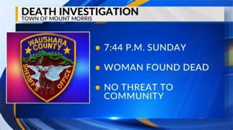 Investigation underway after woman found dead in a Waushara County home