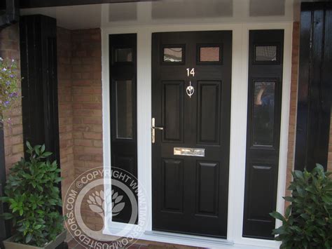 Black Solidor Tenby Composite Door Timber Composite Doors Timber