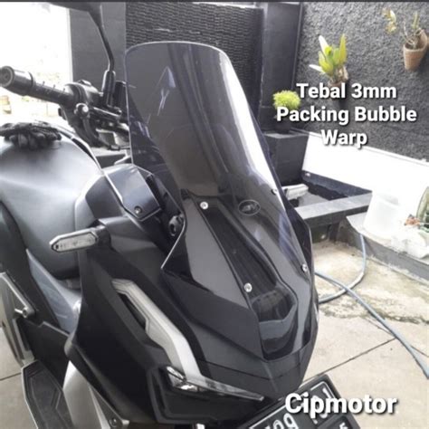 Jual Visor Windshield Adv Adv Tinggi Hitam Clear Bening Smoke