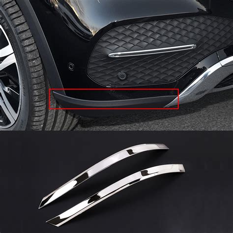 Front Bumper Fog Lamp Lights Strips For Mercedes Benz Gle Class W