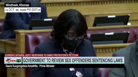 Government To Review Sex Offenders Sentencing Laws Youtube