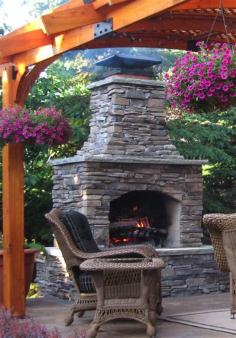 Precast Outdoor Fireplace Kits