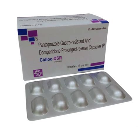 Pantoprazole Gastro Resistant And Domperidone Prolonged Release Capsuls