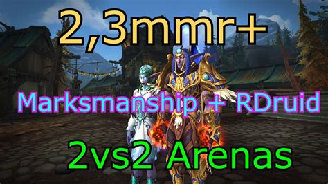 Bfa Mm Hunter Mmr Arenas Insane Games With Arzo Youtube