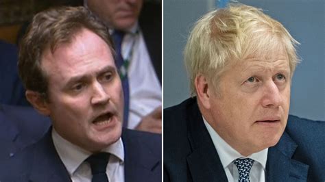 Boris Johnson Latest Tom Tugendhat Becomes First Tory Mp To Say He