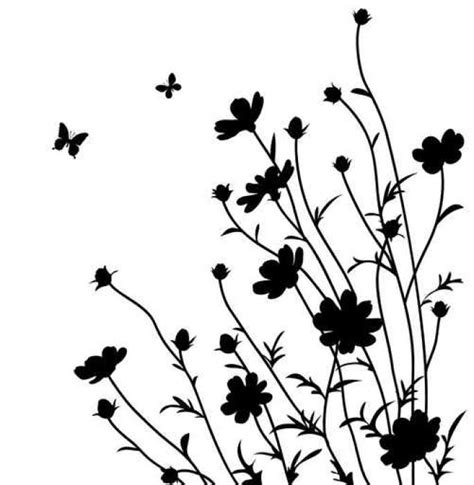 Wildflower Silhouette