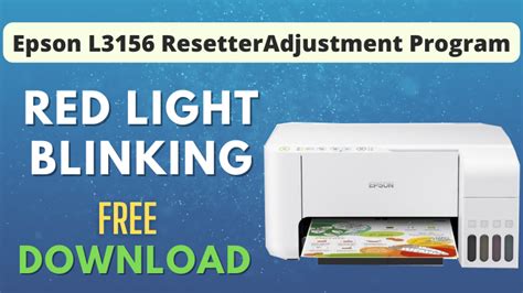 100 Free Epson L3156 Resetter Or Adjustment Program