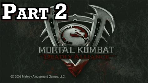 Mortal Kombat Deadly Alliance Konquest Mode Part 2 Johnny Cage