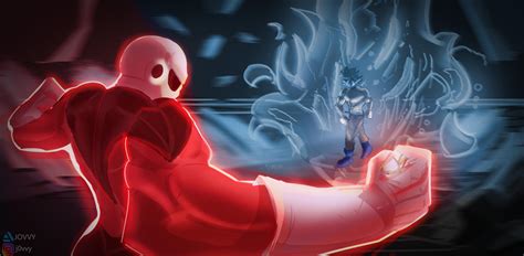 Jiren Vs Ultra Instinct Goku Illustration by J0VVY on DeviantArt