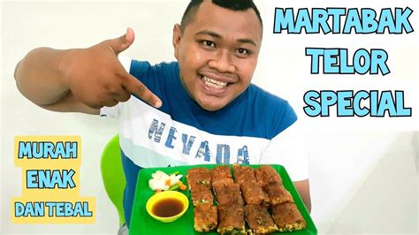 Mukbang Martabak Telor Special Enak Murah Asmr Indonesia Youtube