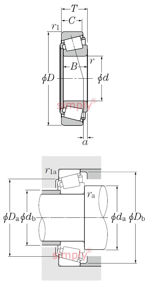 Ntn T A A Tapered Roller Bearing Cup And Cone Set X X