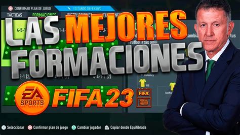 Las MEJORES FORMACIONES EN FIFA 23 Top 4 FORMACIONES MAS USADAS EN EL