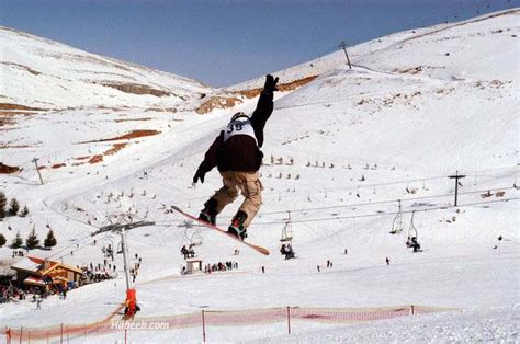 Lebanon Photos 11 Snow Skiing in Farayya