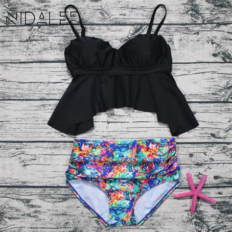 Nidalee Swimwear Bikini Women Sexy High Waist Bikini Brazil Summer