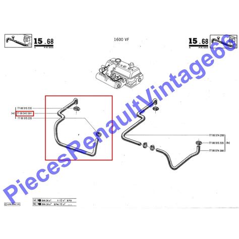 Kit De Colliers Pour Durite R Chauffeur D Injection Pour Renault