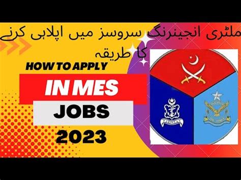 Mes Jobs Military Engineering Service Pakistan Jobs Step By