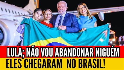 Lula afirmou que o Brasil não abandonará nenhum cidadão na Faixa de