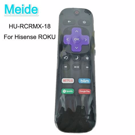 New Original Remote Control Hu Rcrmx 18 Hurcrmx18 For Hisense Roku