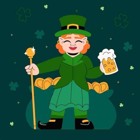 Ilustraci N Plana Del D A De San Patricio Vector Gratis