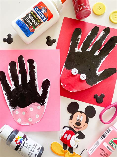 10 easy mickey mouse crafts for kids – Artofit