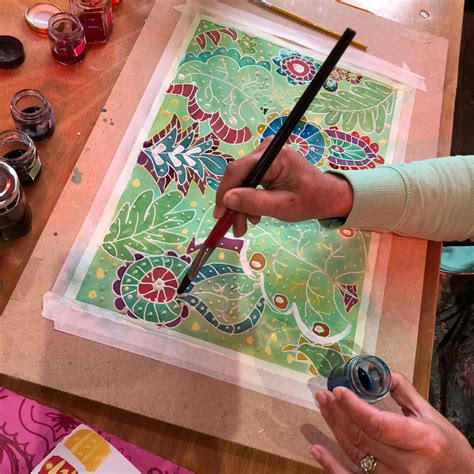 Batik Workshops Blooming Designs