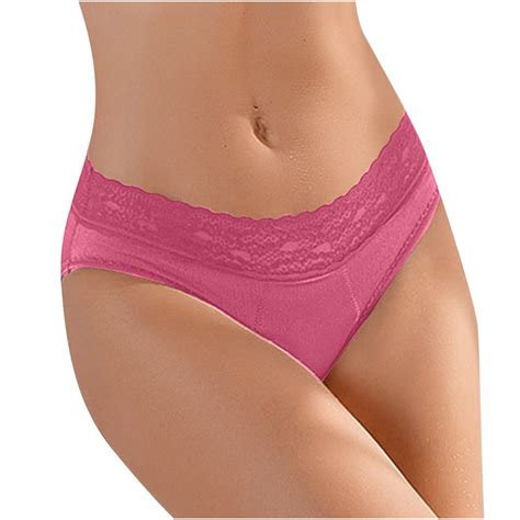 Ywdj Period Panties Women Briefs Lightweight High Waist No Show Large