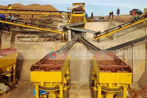 Uganda 100TPH Alluvial Coltan Processing Plant JXSC Machinery