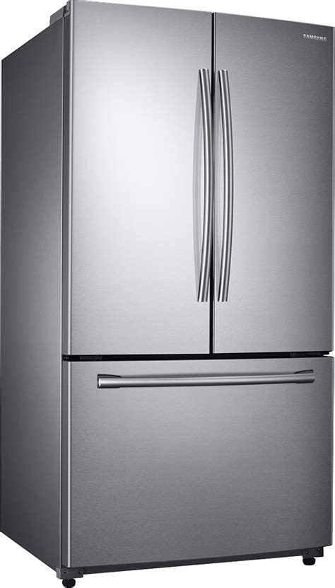 Best Buy Samsung Cu Ft French Door Refrigerator Stainless Steel