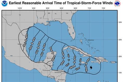 Hurricane Beryl Map Shows Path Shifting Toward Texas Dnyuz