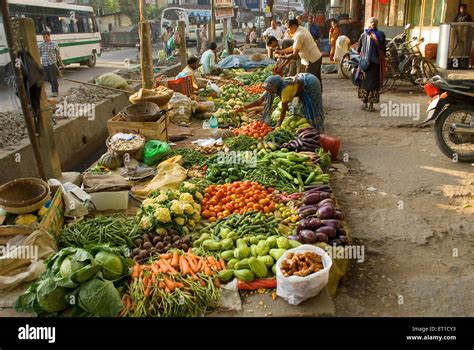 Vegetable Shops Guwhati Guwahati Assam India Stock Photo Alamy