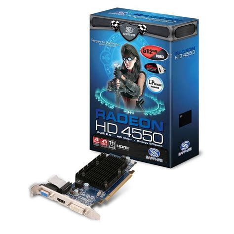 Sapphire ATI Radeon HD 4550 1Go HM GDDR3 Cdiscount Informatique