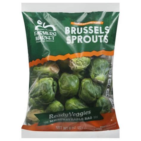 Harris Teeter Farmers Market Ready Veggies Brussels Sprouts 8 Oz Kroger