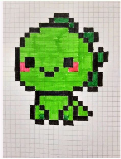 Dibujo Pixeleado Dibujos F Ciles Dibujos Sencillos Lindos Dibujos