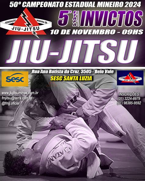 Fmjj Federa O Mineira De Jiu Jitsu Divulgamos Tudo Sobre O