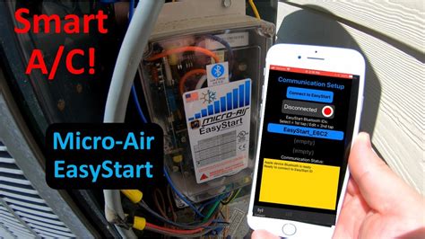 Dumb A C Gets Smart Using The App For The Micro Air EasyStart Soft