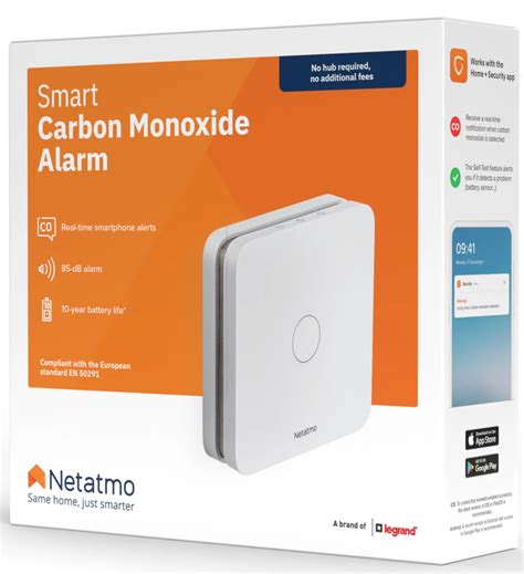 Netatmo Smart Carbon Monoxide Detector HIFI International