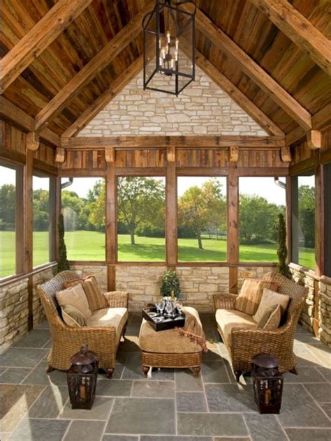 Wonderful Screened In Porch And Deck Idea Season Room Three