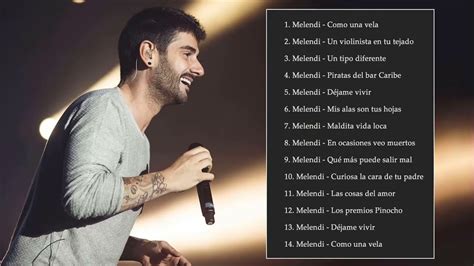 Melendi 20 Grandes Éxitos Melendi Álbum Completo Mix De Exitos DE