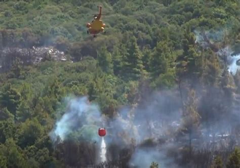 Incendii N Grecia Aproape De Persoane Au Fost Evacuate De Pe