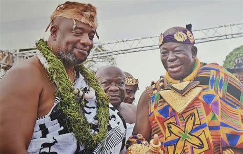 Giloshop A Historic Visit Otumfuo Osei Tutu Ii And Ga Mantse Nii